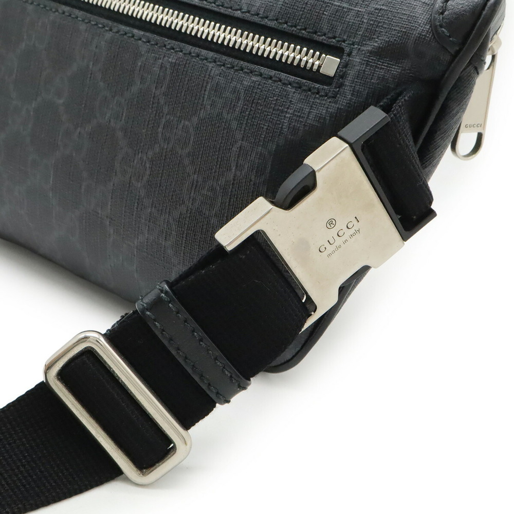 GUCCI Authentic Black Leather Fanny Pack - Picture 8 of 10